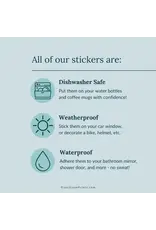 Just Love Prints Sticker Sheet - Mini Miraculous Medal