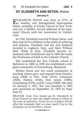 Catholic Book Publishing Lives of the Saints Brown Dura-Lux