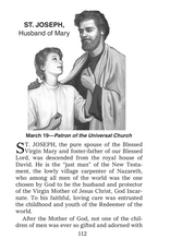 Catholic Book Publishing Lives of the Saints Brown Dura-Lux