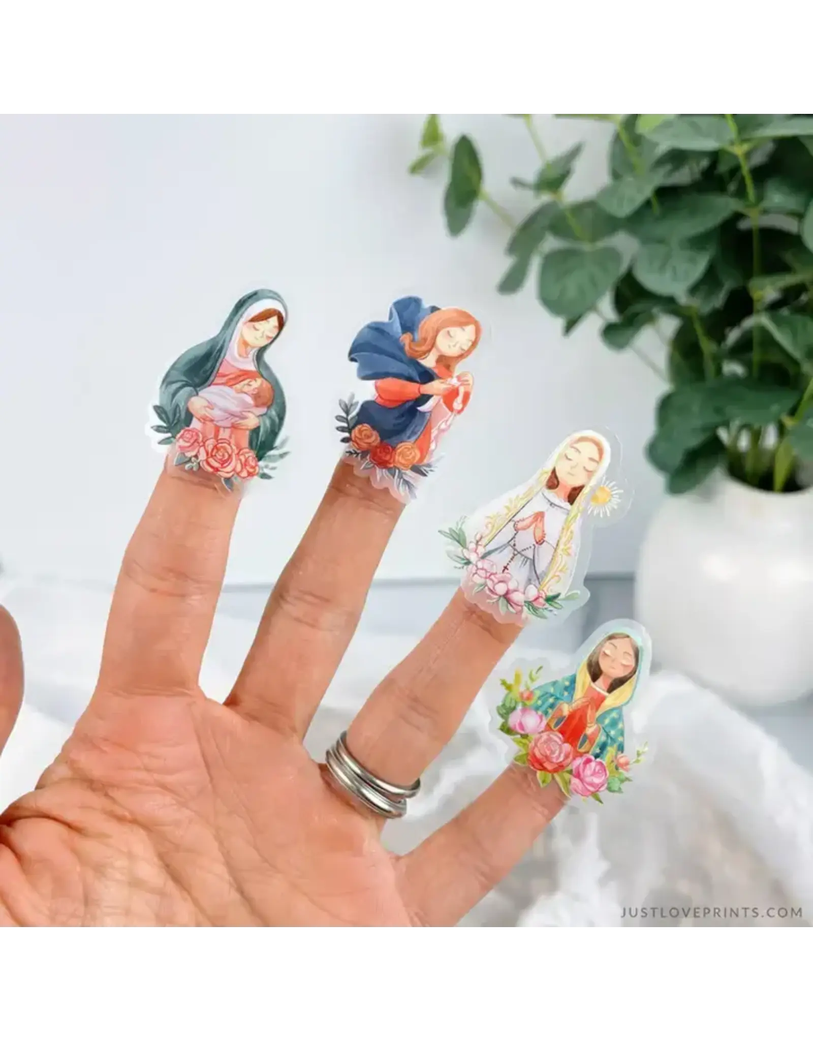 Just Love Prints Sticker Sheet - Our Lady "Mini"