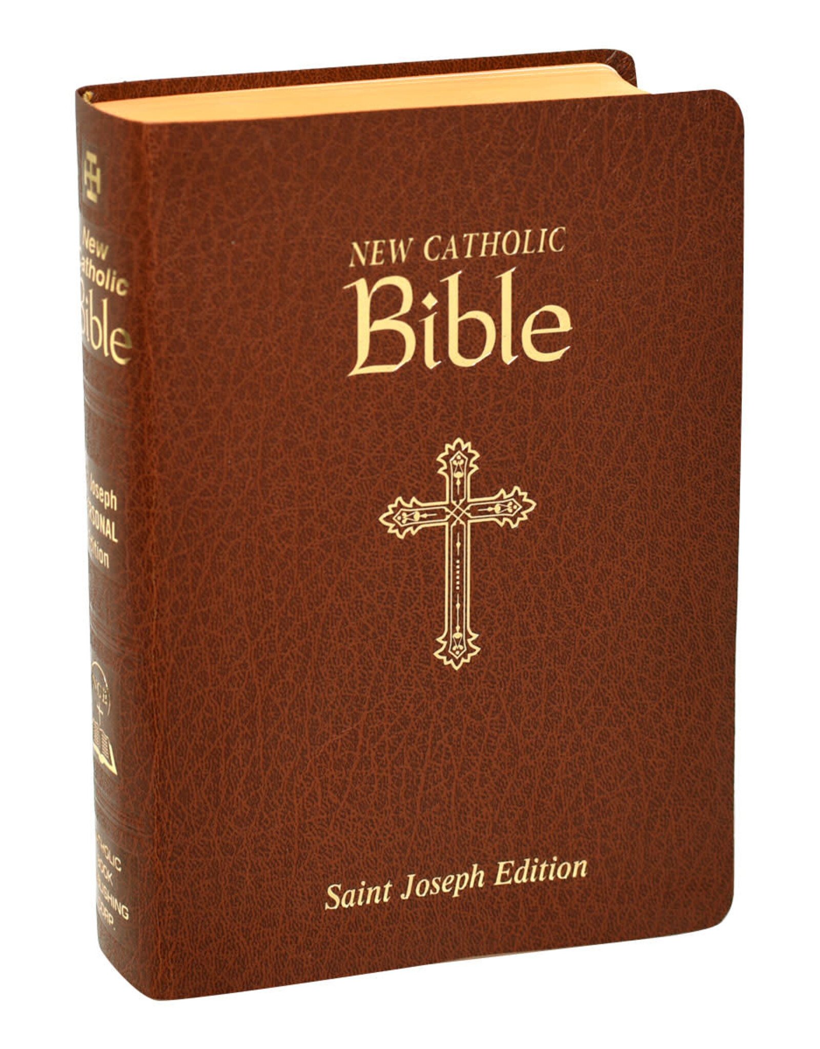 Catholic Book Publishing St. Joseph New Catholic Bible (Personal Size) - Brown, Burgundy, or White