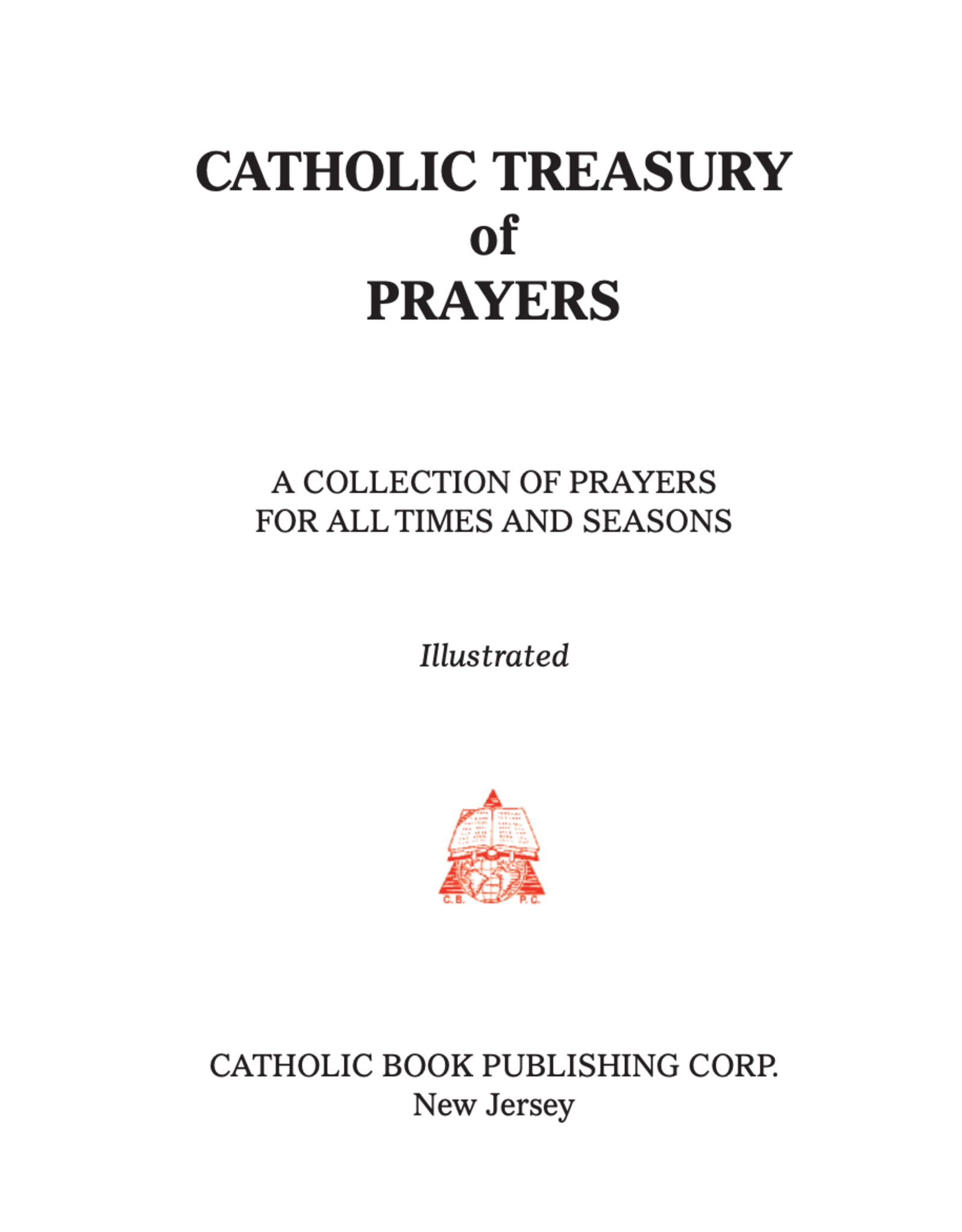 Catholic Book Publishing Catholic Treasury of Prayers