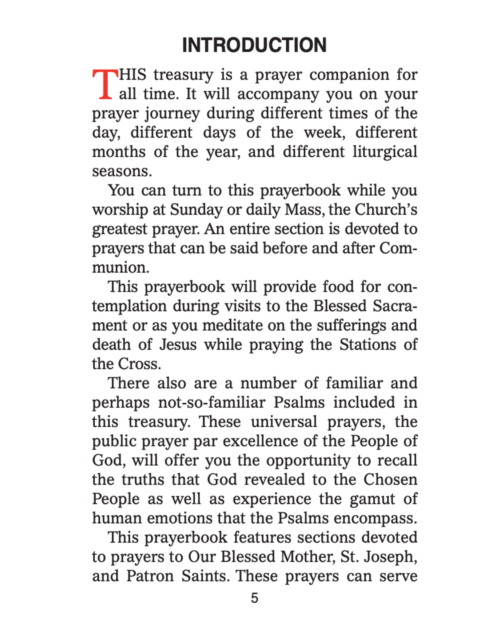 Catholic Book Publishing Catholic Treasury of Prayers