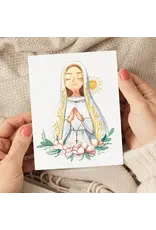 Just Love Prints Card - Our Lady of Fatima (Blank Inside)