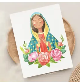 Just Love Prints Card - Our Lady of Guadalupe (Blank Inside)