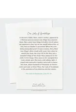 Just Love Prints Card - Our Lady of Guadalupe (Blank Inside)