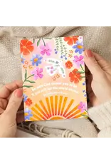 Just Love Prints Card - Set the World Ablaze (Blank Inside)