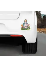 Just Love Prints Car Magnet - Mary's Garden