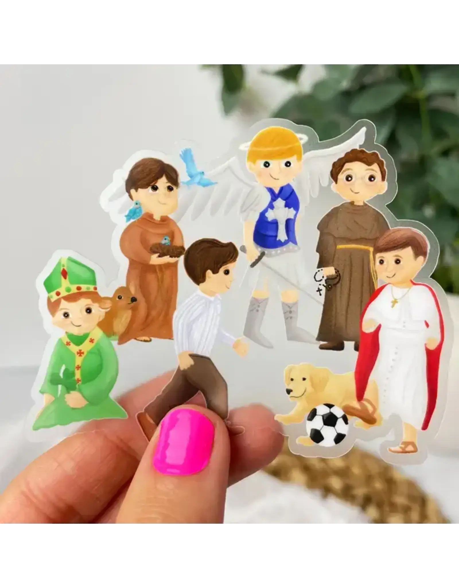 Just Love Prints Sticker - "Kid Saint" Boys