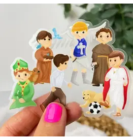 Just Love Prints Sticker - "Kid Saint" Boys