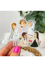 Just Love Prints Sticker - "Kid Saint" Girls