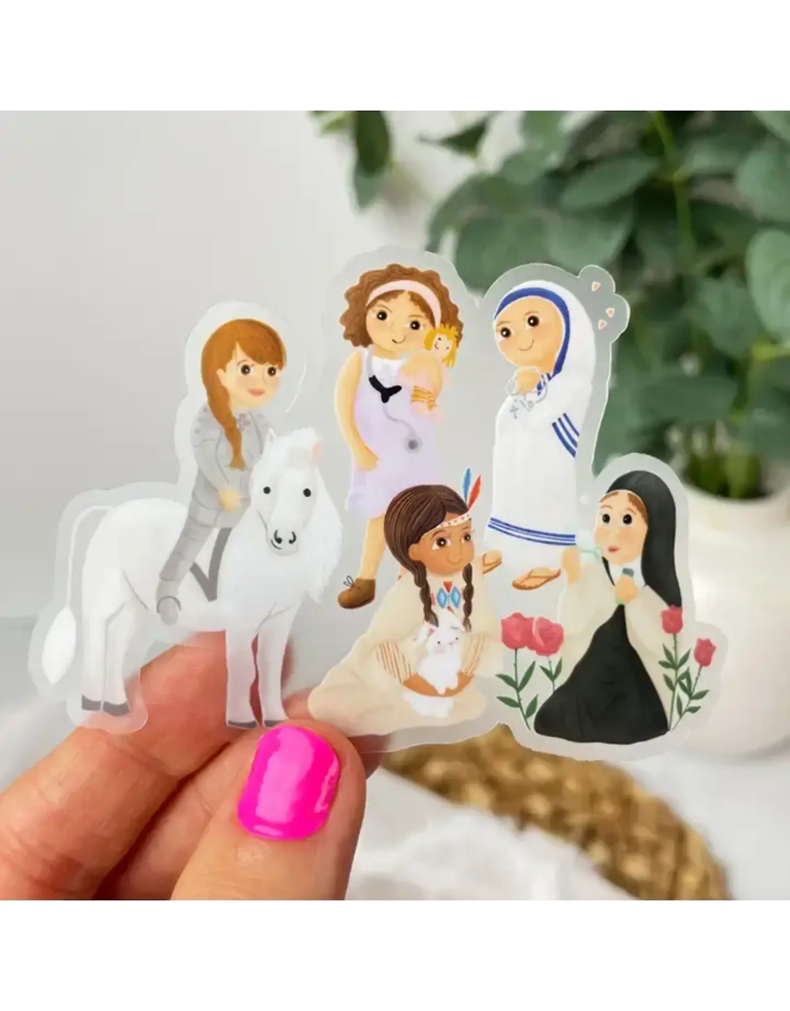 Just Love Prints Sticker - "Kid Saint" Girls