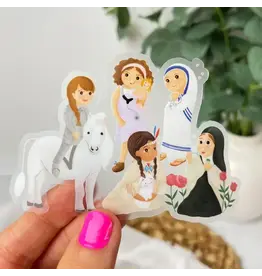 Just Love Prints Sticker - "Kid Saint" Girls