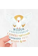 Just Love Prints Sticker - Gifts of the Holy Spirit