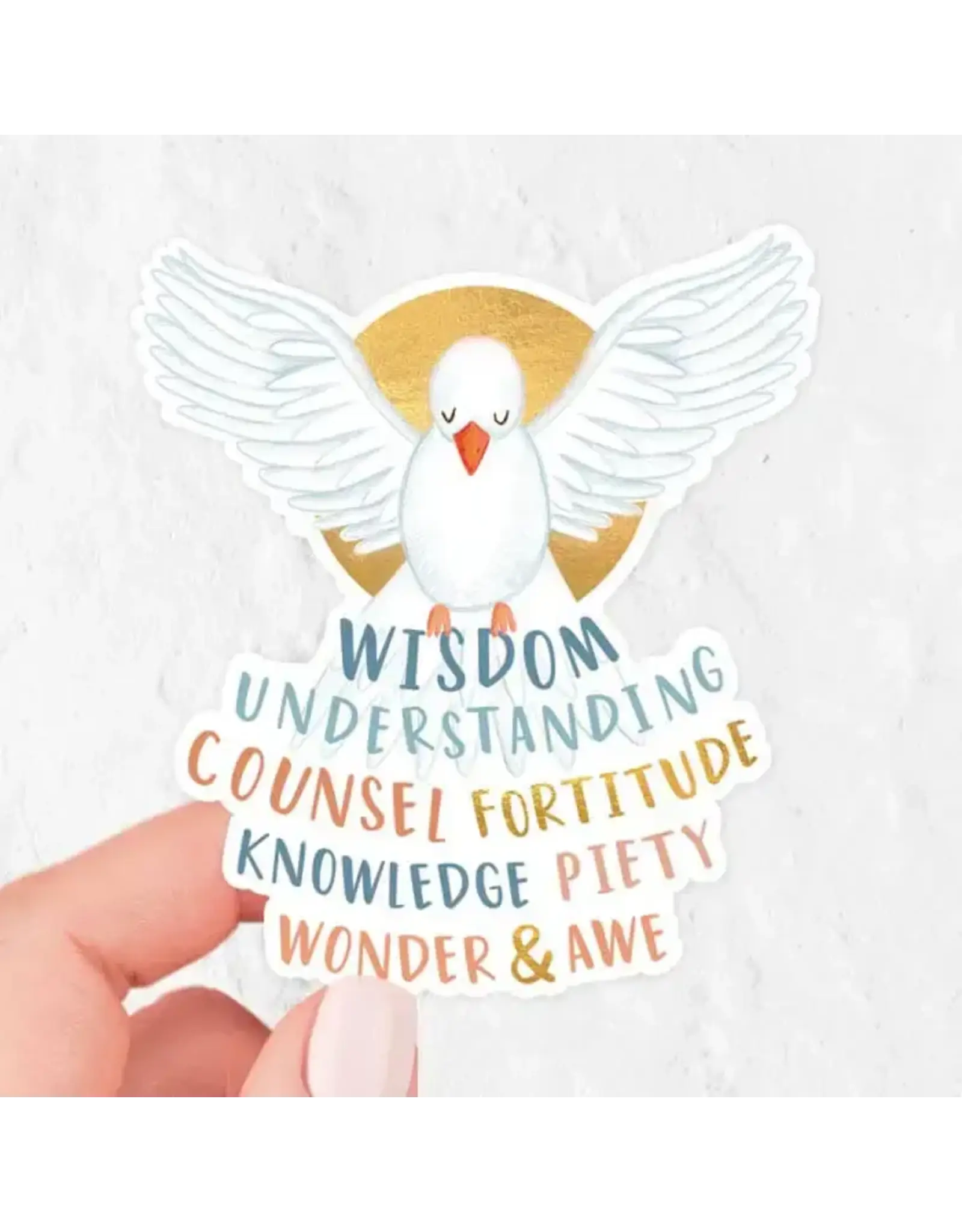 Just Love Prints Sticker - Gifts of the Holy Spirit