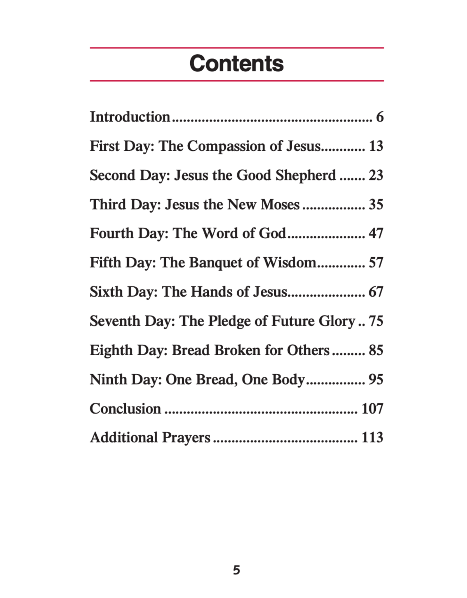 Catholic Book Publishing Scriptural Novena to Jesus in the Blessed Sacrament