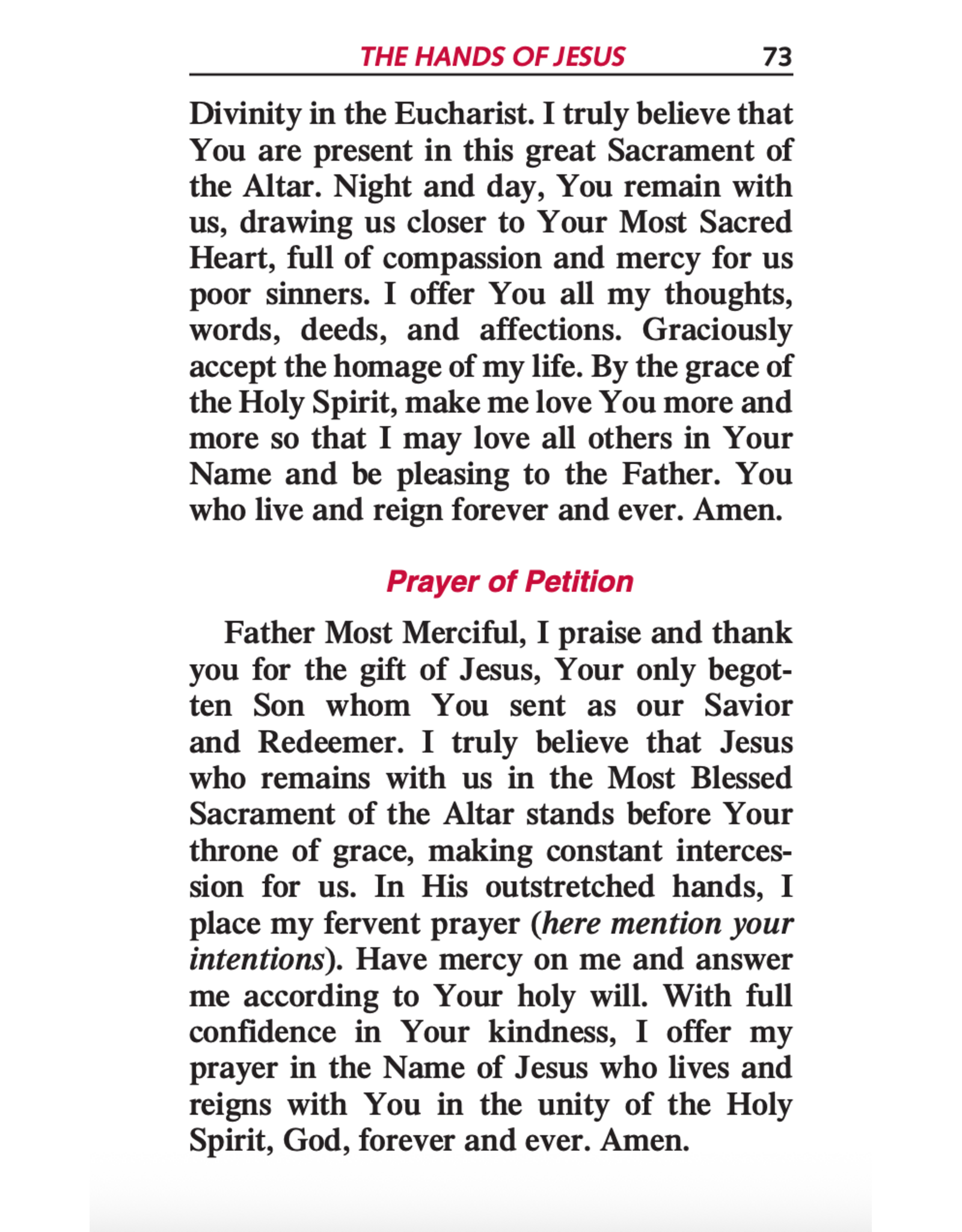 Catholic Book Publishing Scriptural Novena to Jesus in the Blessed Sacrament