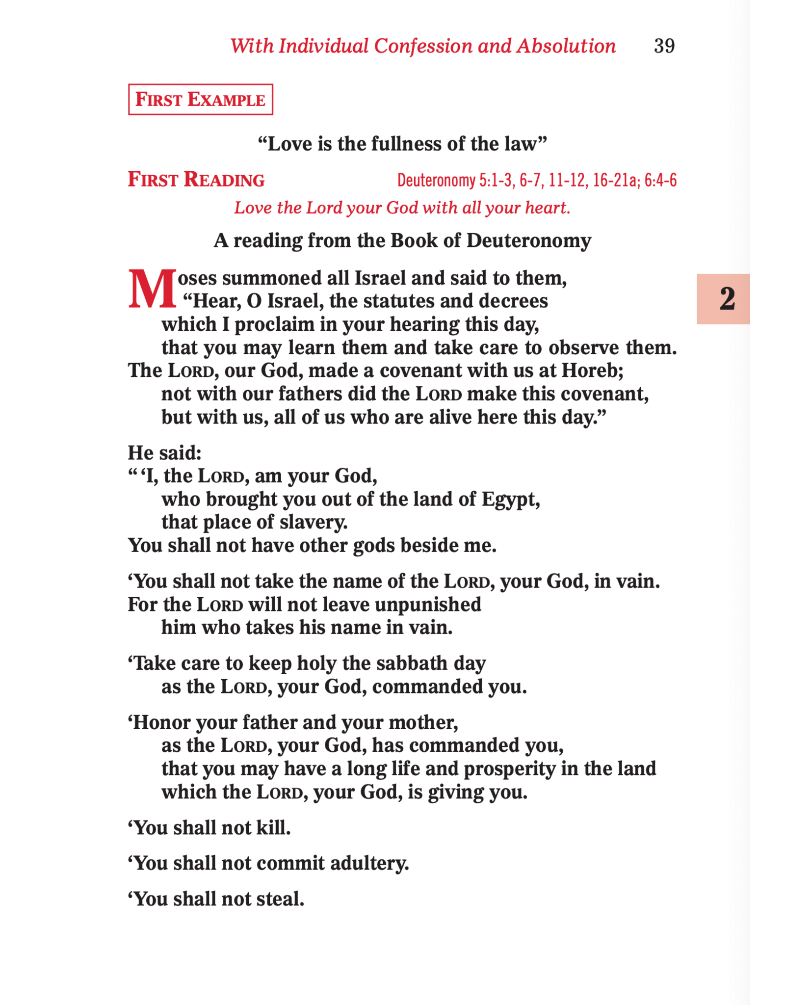 Catholic Book Publishing Order of Penance