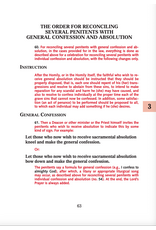 Catholic Book Publishing Order of Penance