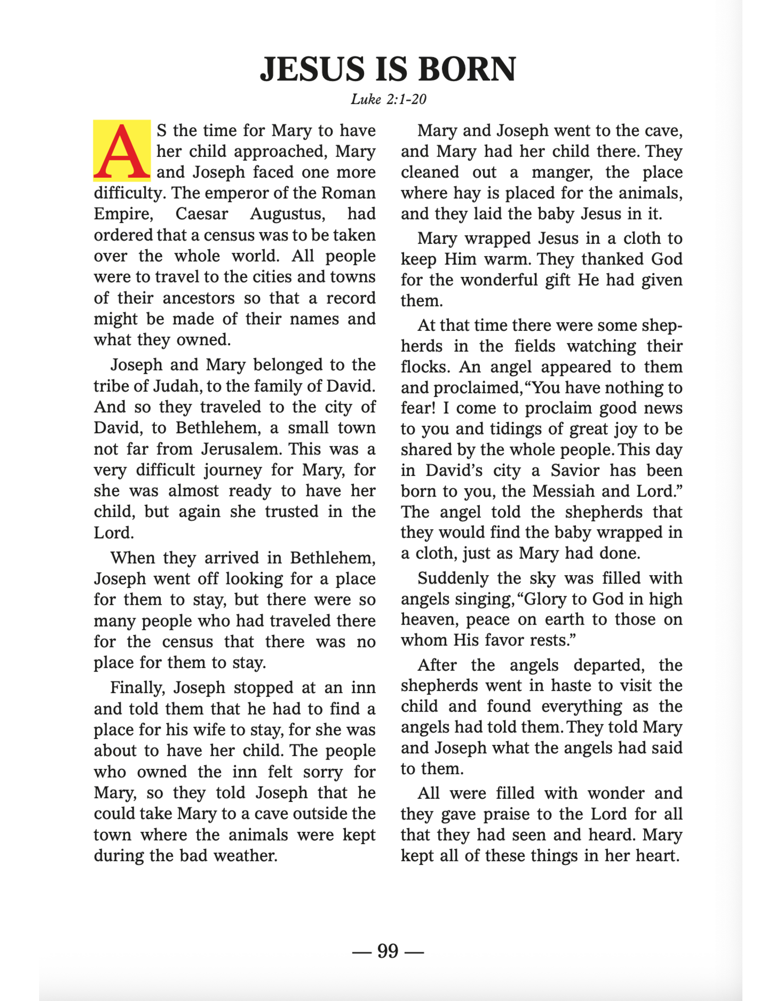 Catholic Book Publishing Illustrated Children's Bible