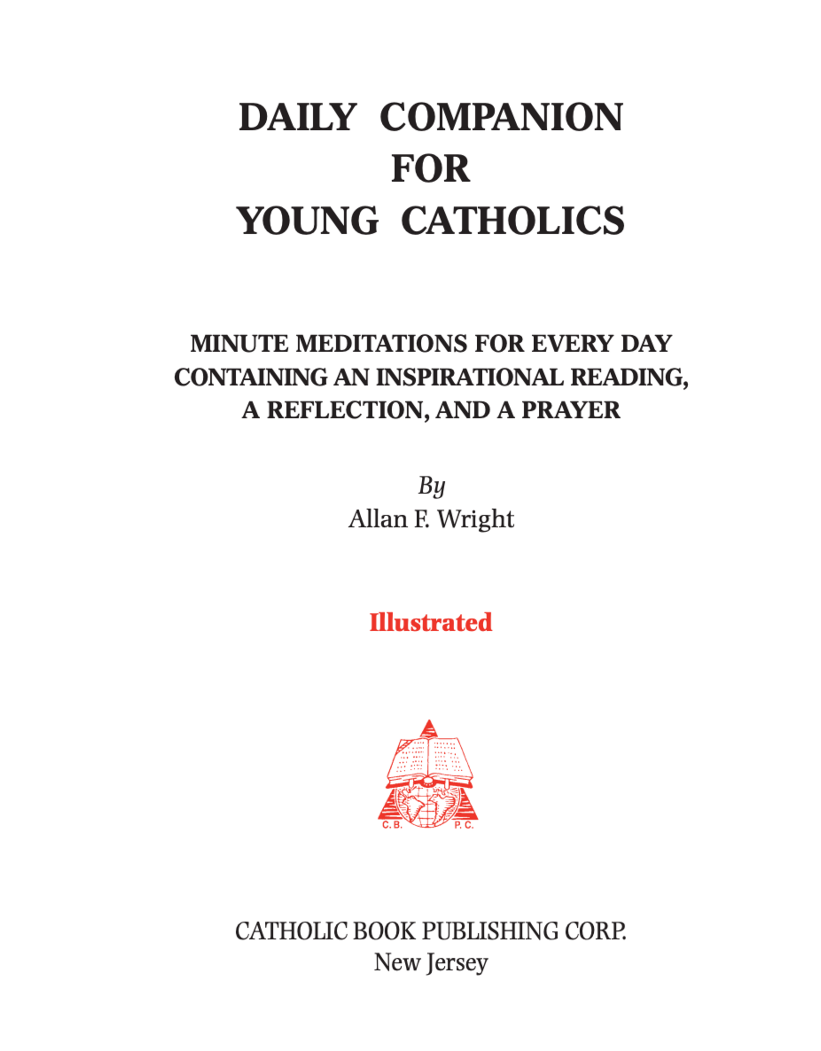 Catholic Book Publishing Daily Companion for Young Catholics
