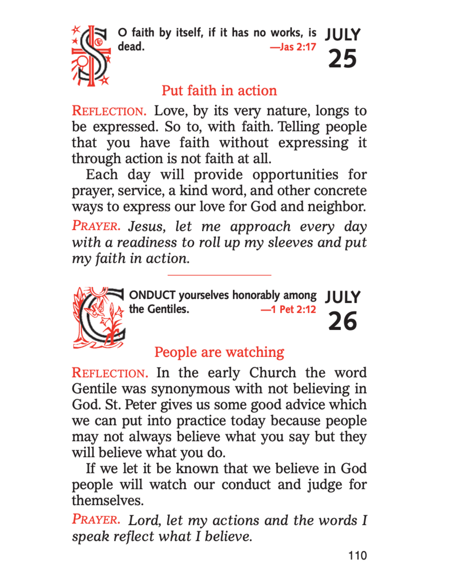 Catholic Book Publishing Daily Companion for Young Catholics