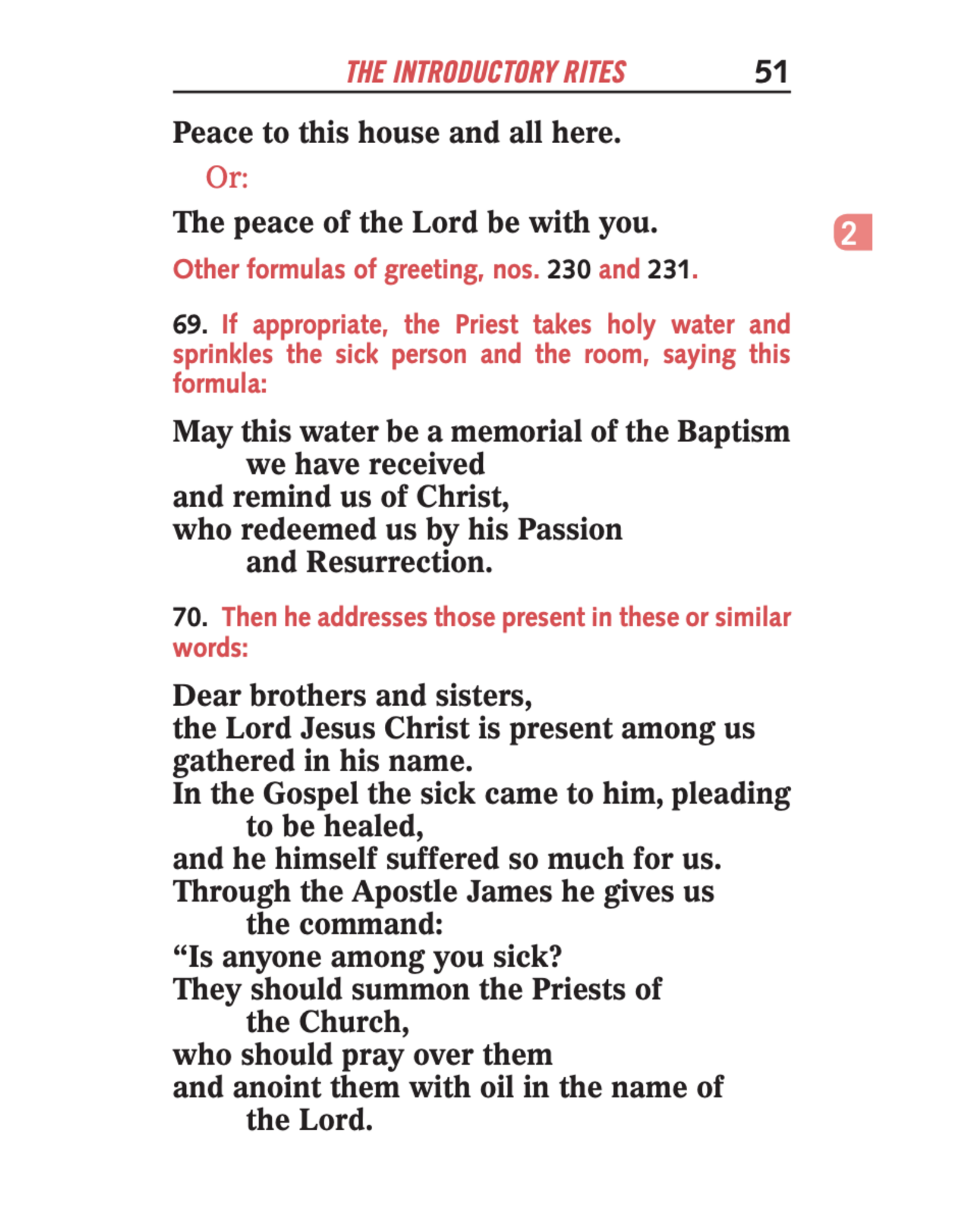 Catholic Book Publishing Order of the Anointing of the Sick & of their Pastoral Care (Pocket Size)
