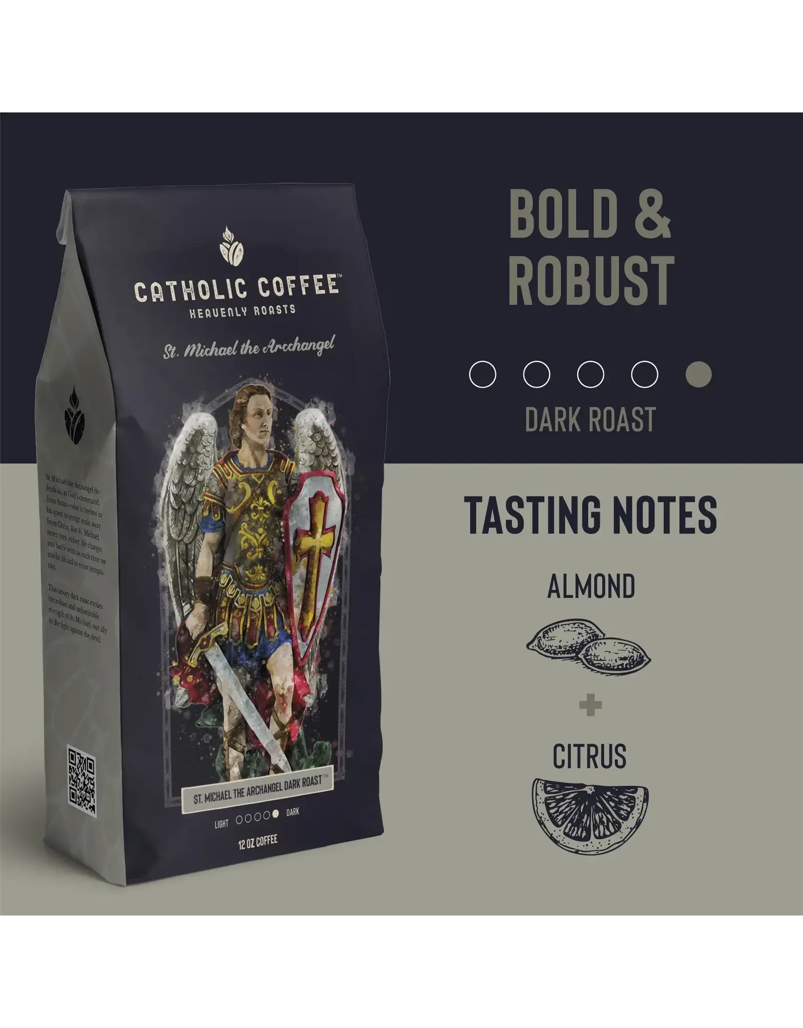 Catholic Coffee Coffee - St. Michael (Dark Roast)