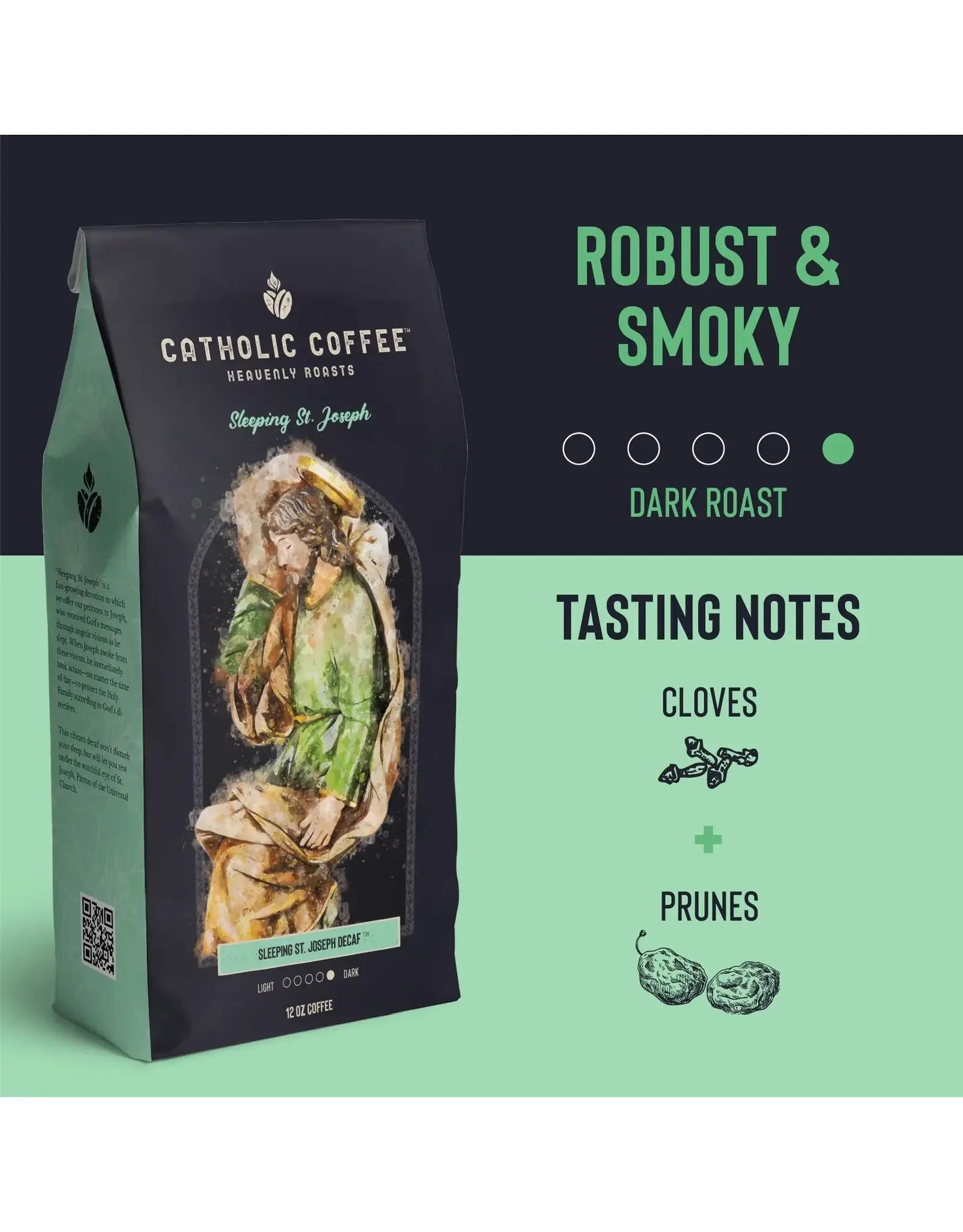 Catholic Coffee Coffee - Sleeping St. Joseph (Decaf)