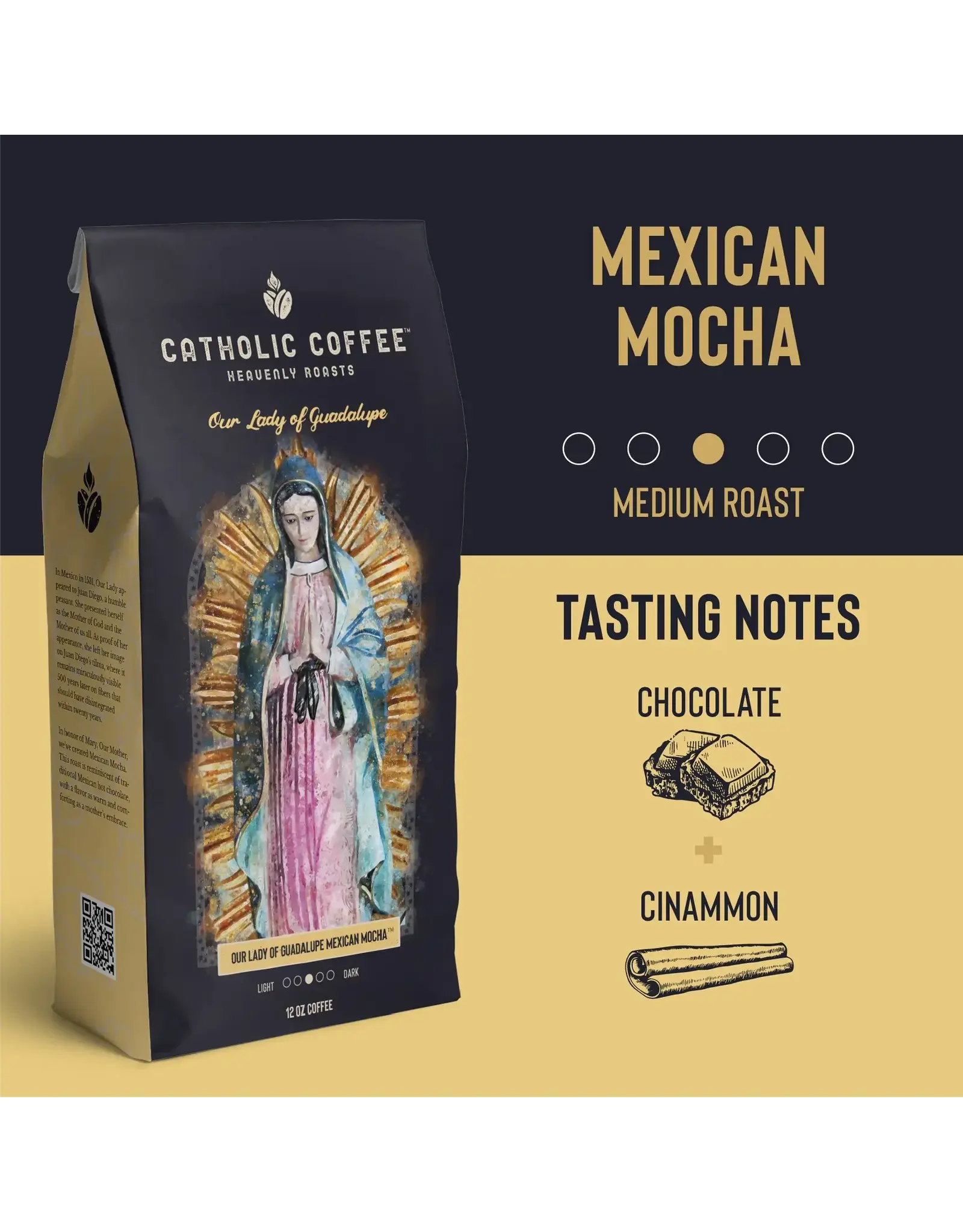 Catholic Coffee Coffee - Our Lady of Guadalupe (Mexican Mocha)