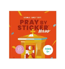 Catholic Family Crate Pray by Sticker: Mass