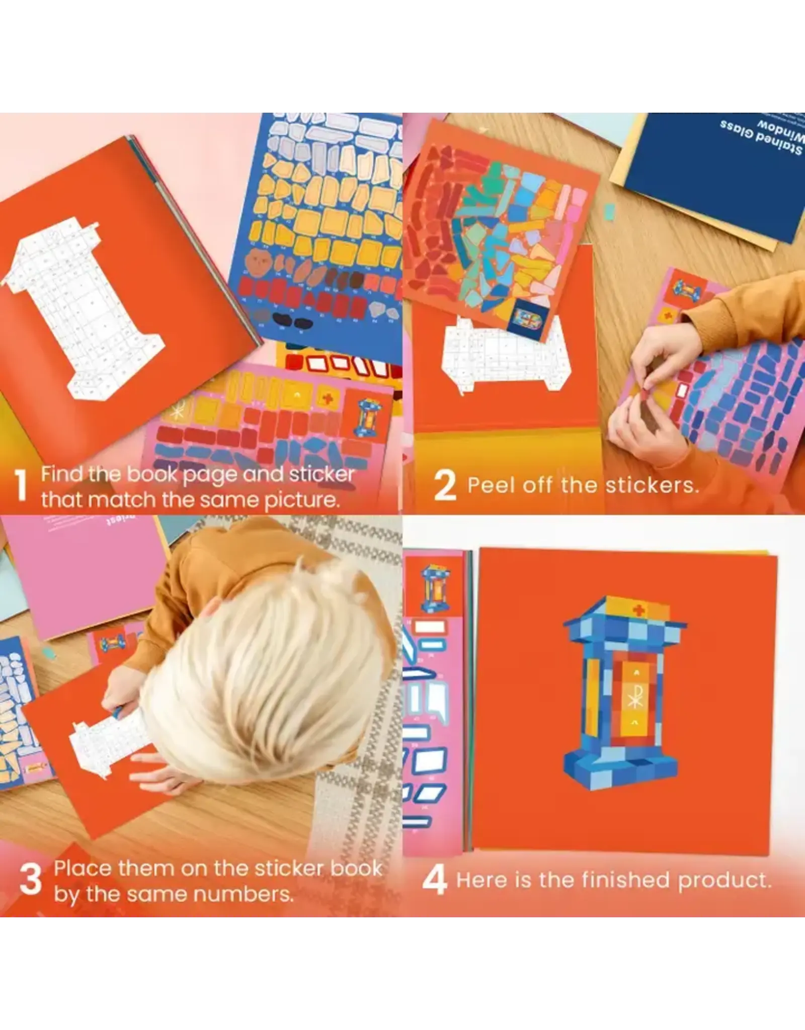 Catholic Family Crate Pray by Sticker: Mass