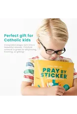 Catholic Family Crate Pray by Sticker: Paint-by-Number Sticker Book