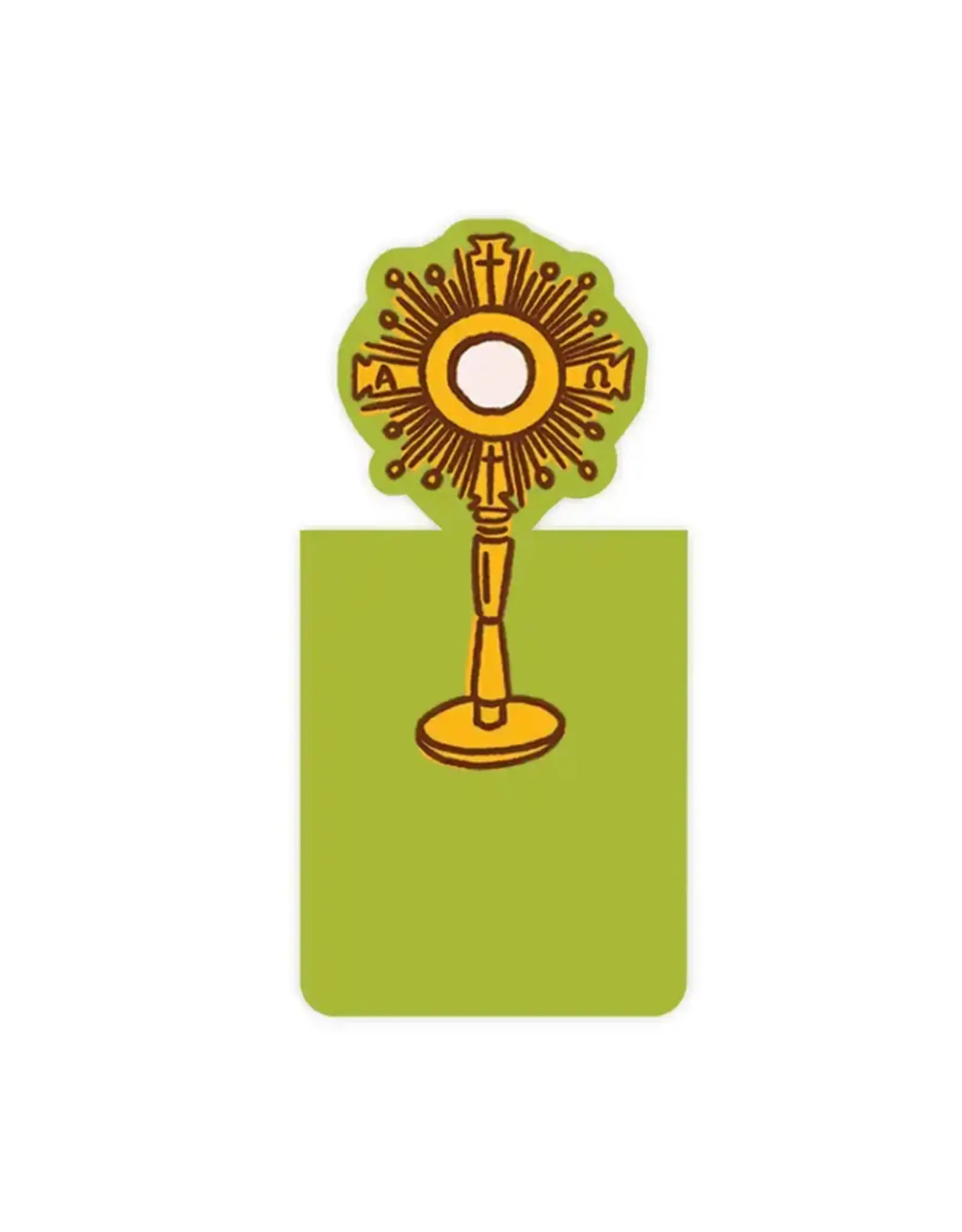 Catholic Family Crate Adoration (Monstrance) Magnetic Bookmarks