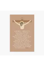 Gratia Design Anima Christi Prayer Card