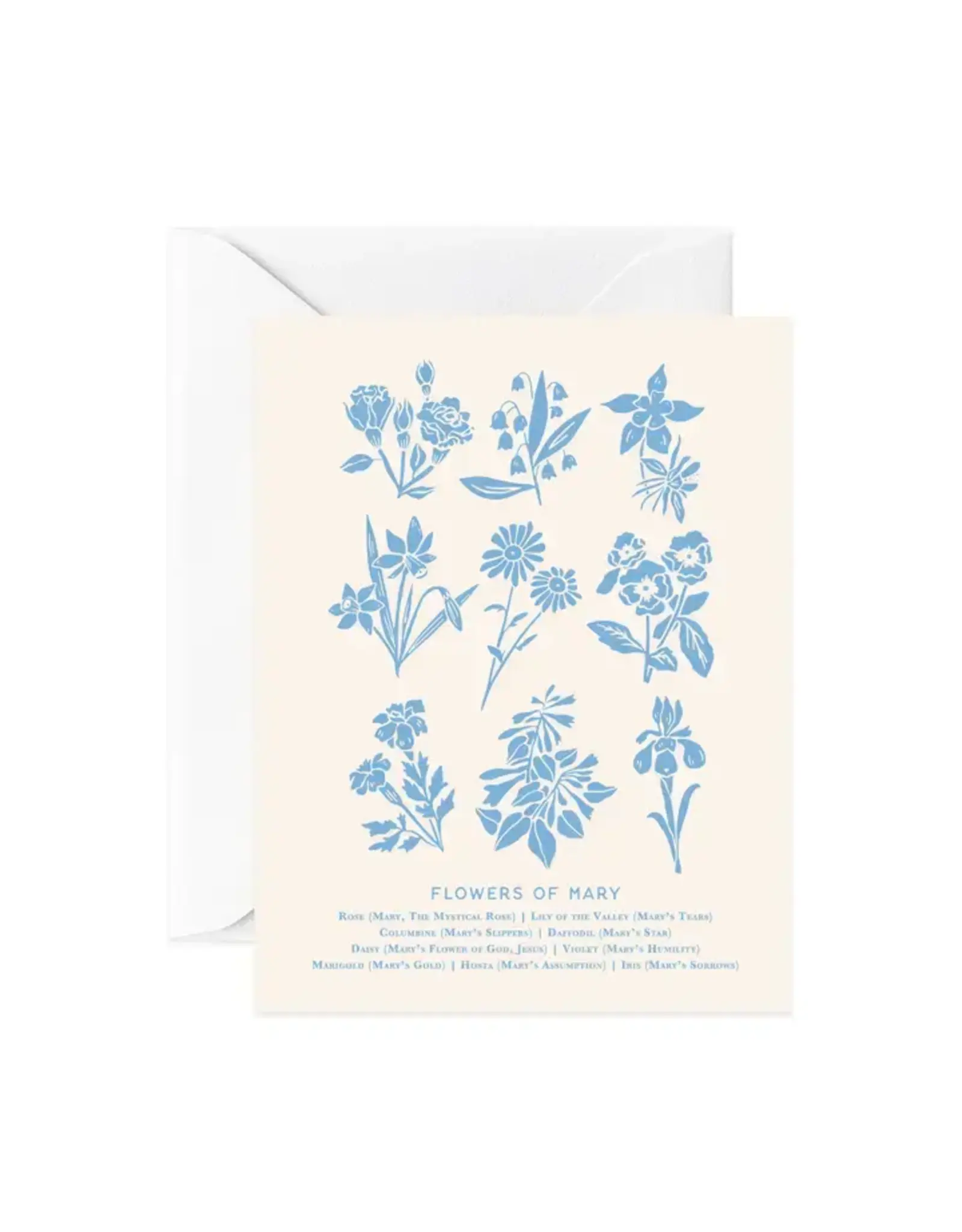 Gratia Design Card - Flowers of Mary