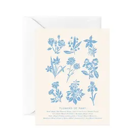 Gratia Design Card - Flowers of Mary