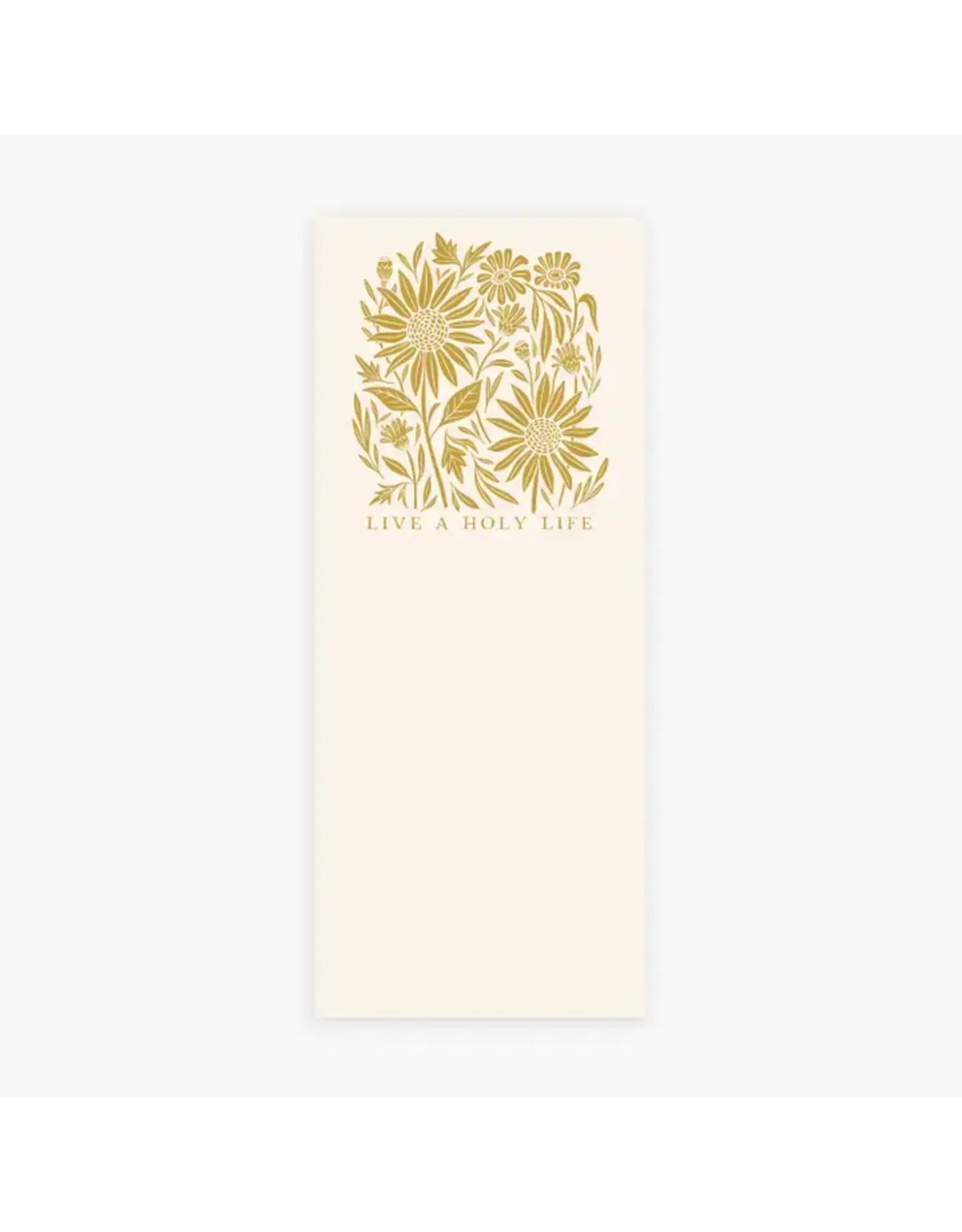 Gratia Design Notepad - Live A Holy Life