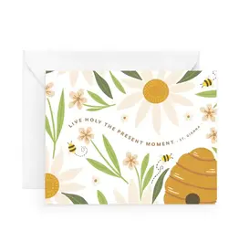 Gratia Design Card - Live Holy the Present Moment