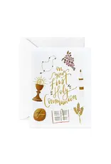 Gratia Design First Communion Card - On Your First Holy Communion