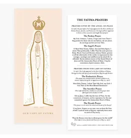 Gratia Design Bookmark - Our Lady of Fatima Prayer Card