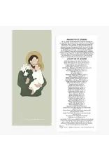 Gratia Design Bookmark - St. Joseph Prayer Card