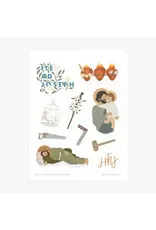 Gratia Design St. Joseph Sticker Sheet