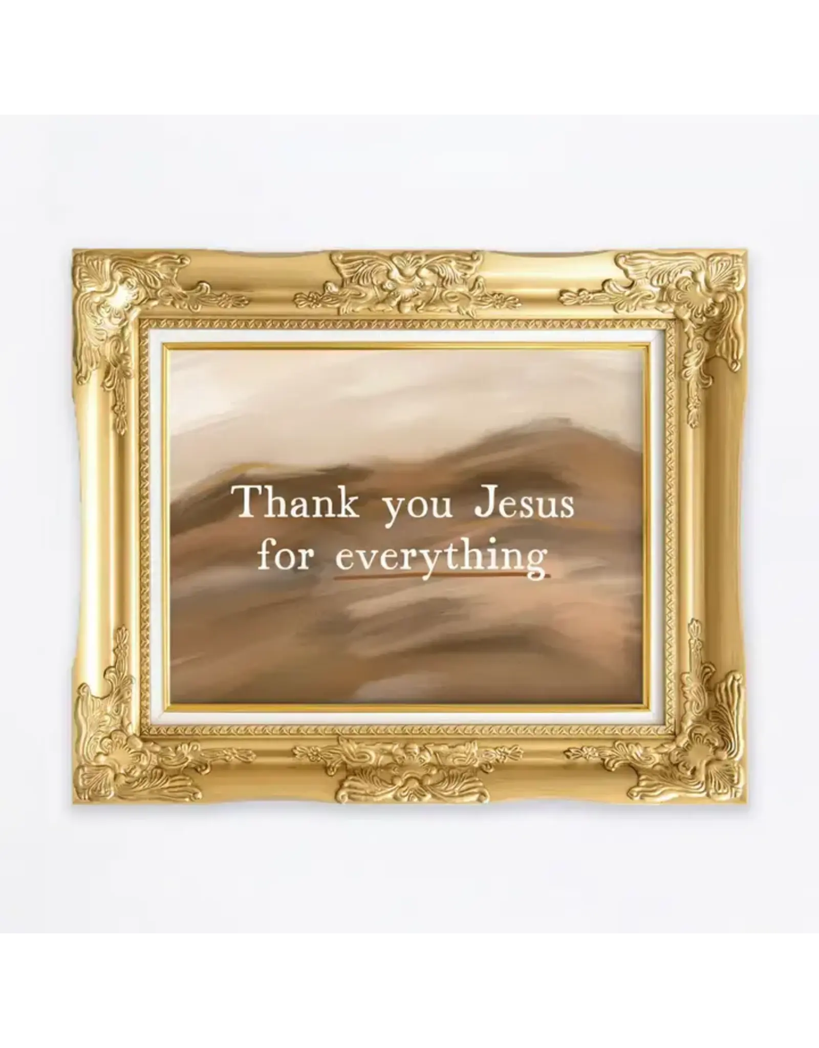 Gratia Design Magnet - Thank You Jesus For Everything