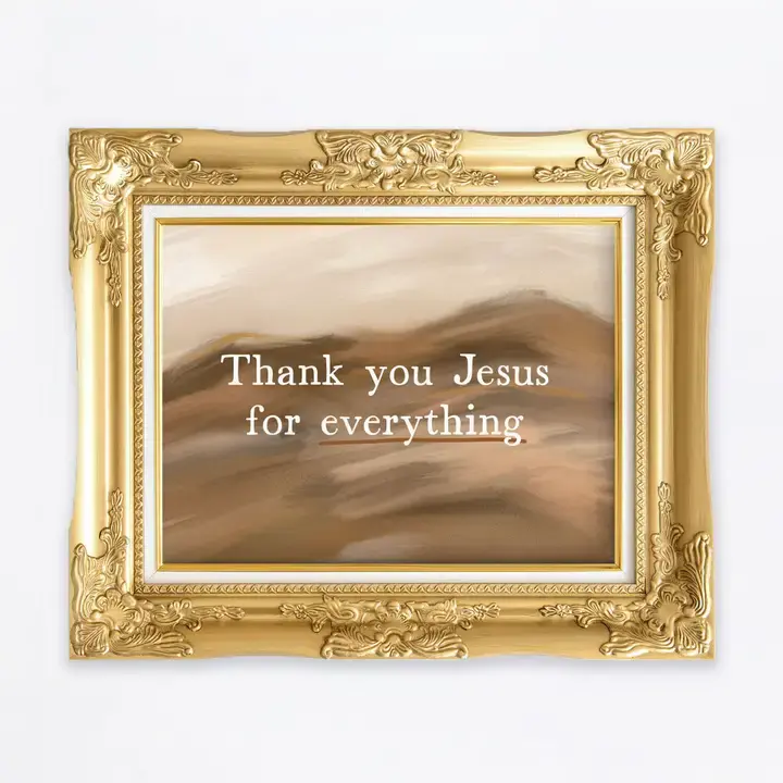 Magnet - Thank You Jesus For Everything - Reilly's Church Supply & Gift ...