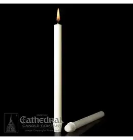 Cathedral Candle 51% Beeswax Altar Candles 1.25"x24.75" SFE (6)