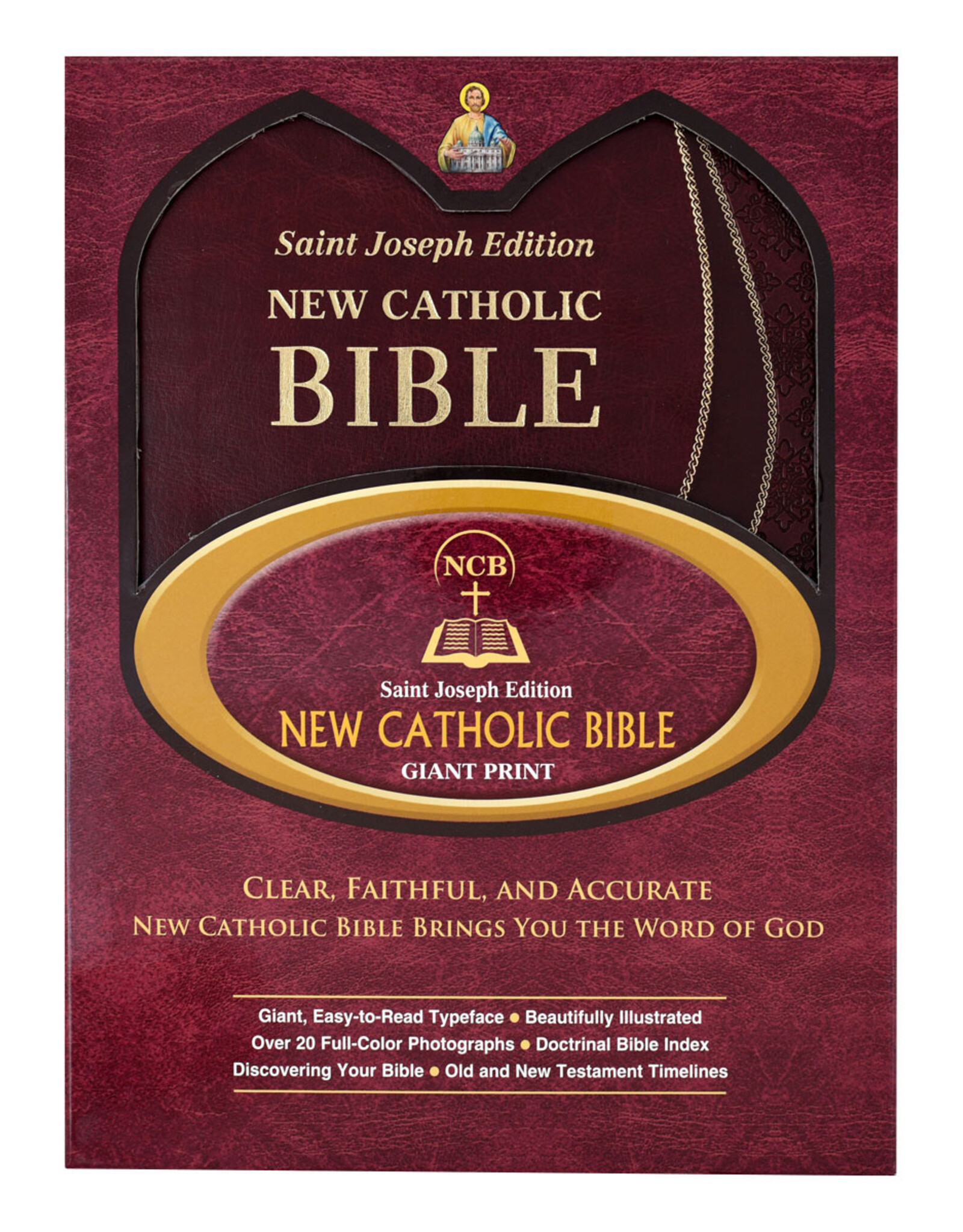 Catholic Book Publishing NCB (New Catholic Bible), Giant Print -