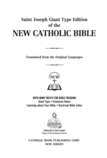 Catholic Book Publishing NCB (New Catholic Bible), Giant Print -