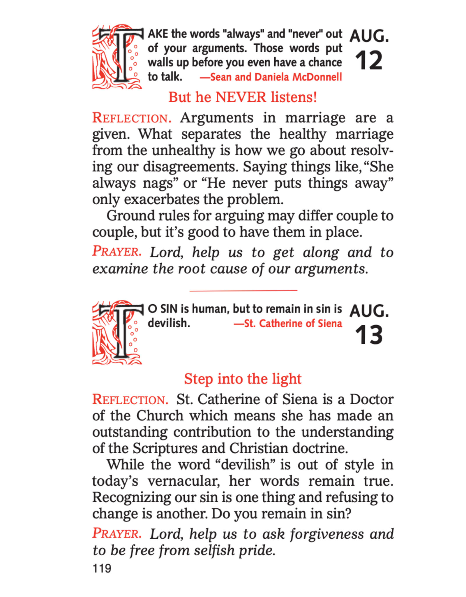 Catholic Book Publishing Daily Companion For Married Couples