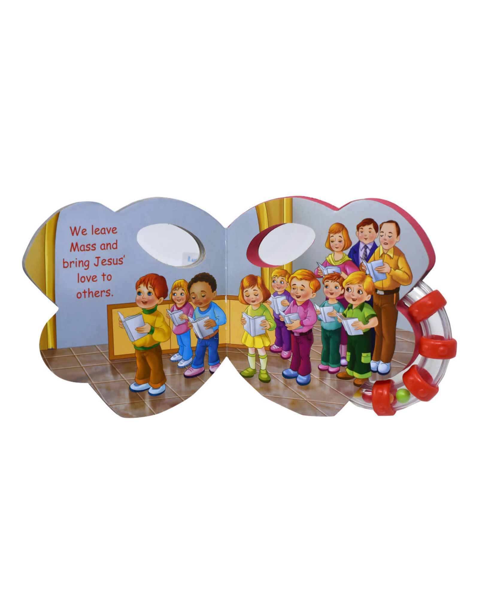 Catholic Book Publishing Let's Go To Mass (Rattle Book)